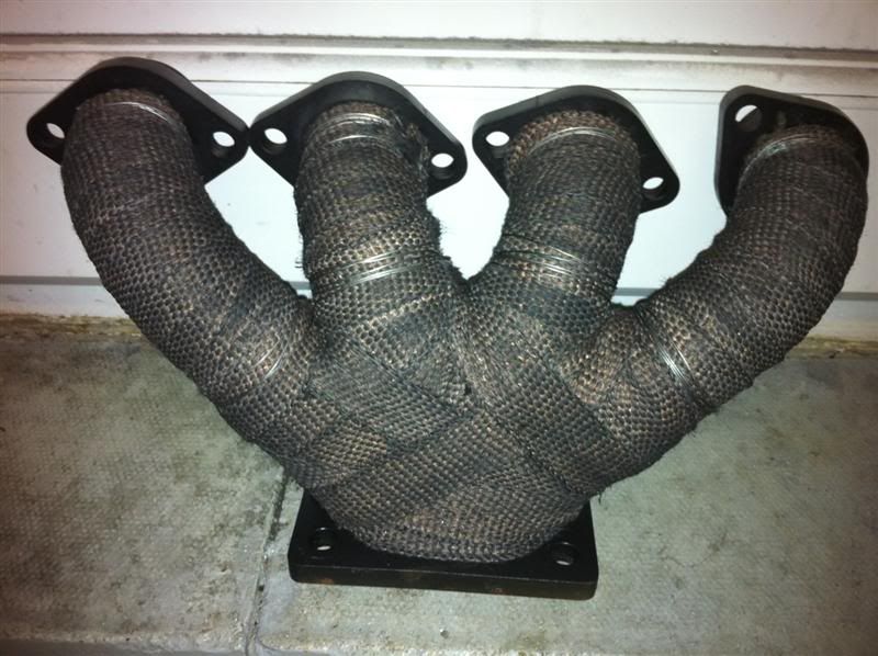 heat wrapping 4x4 manifold PassionFord Ford Focus, Escort & RS